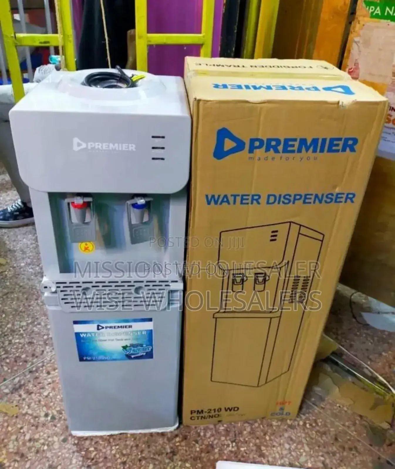 Premier Pm-210 Water Dispenser Hot And Cold*