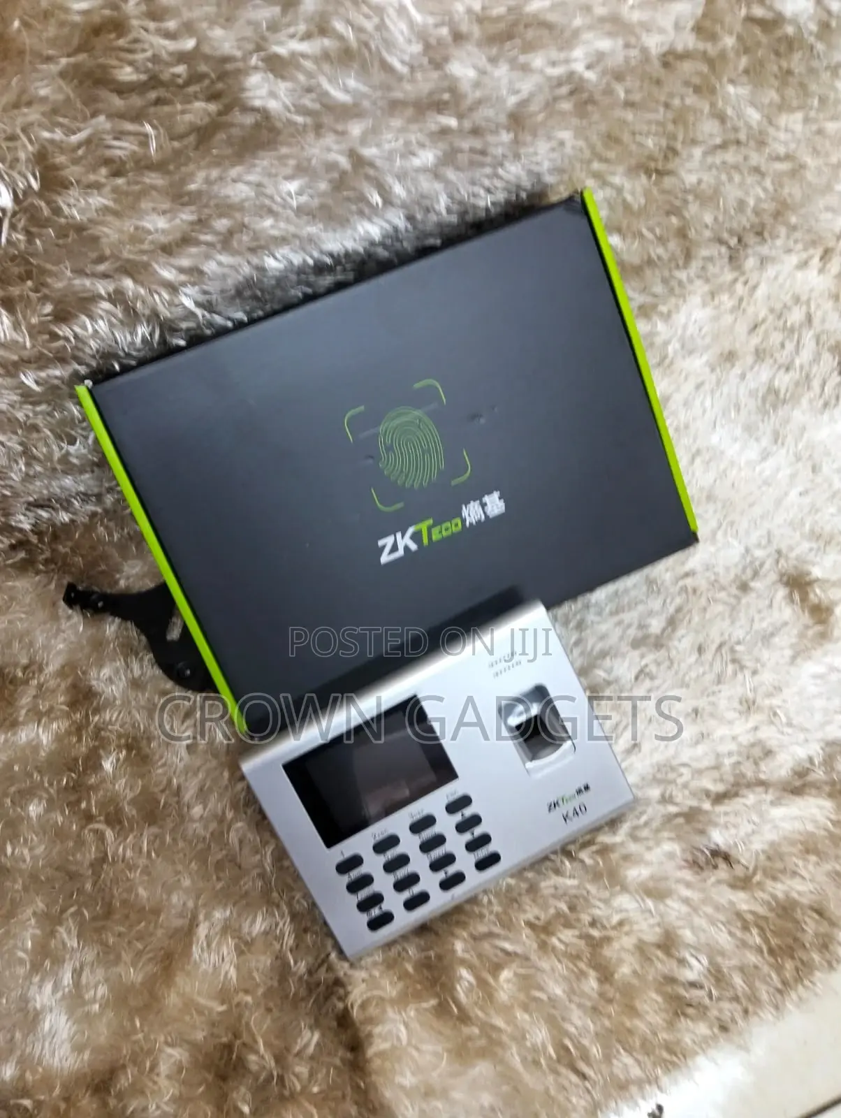 K40 Biometric Time Clock With Fingerprint And Facial Recogni