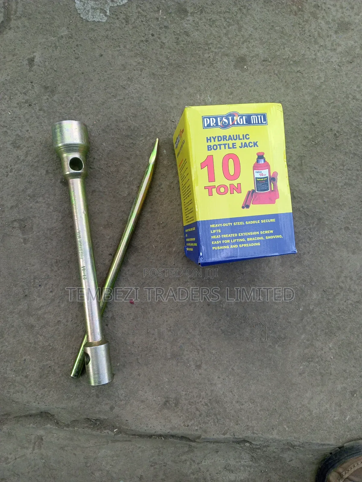 Canter Wheel Spanner 21-41 And 10 Ton Jack