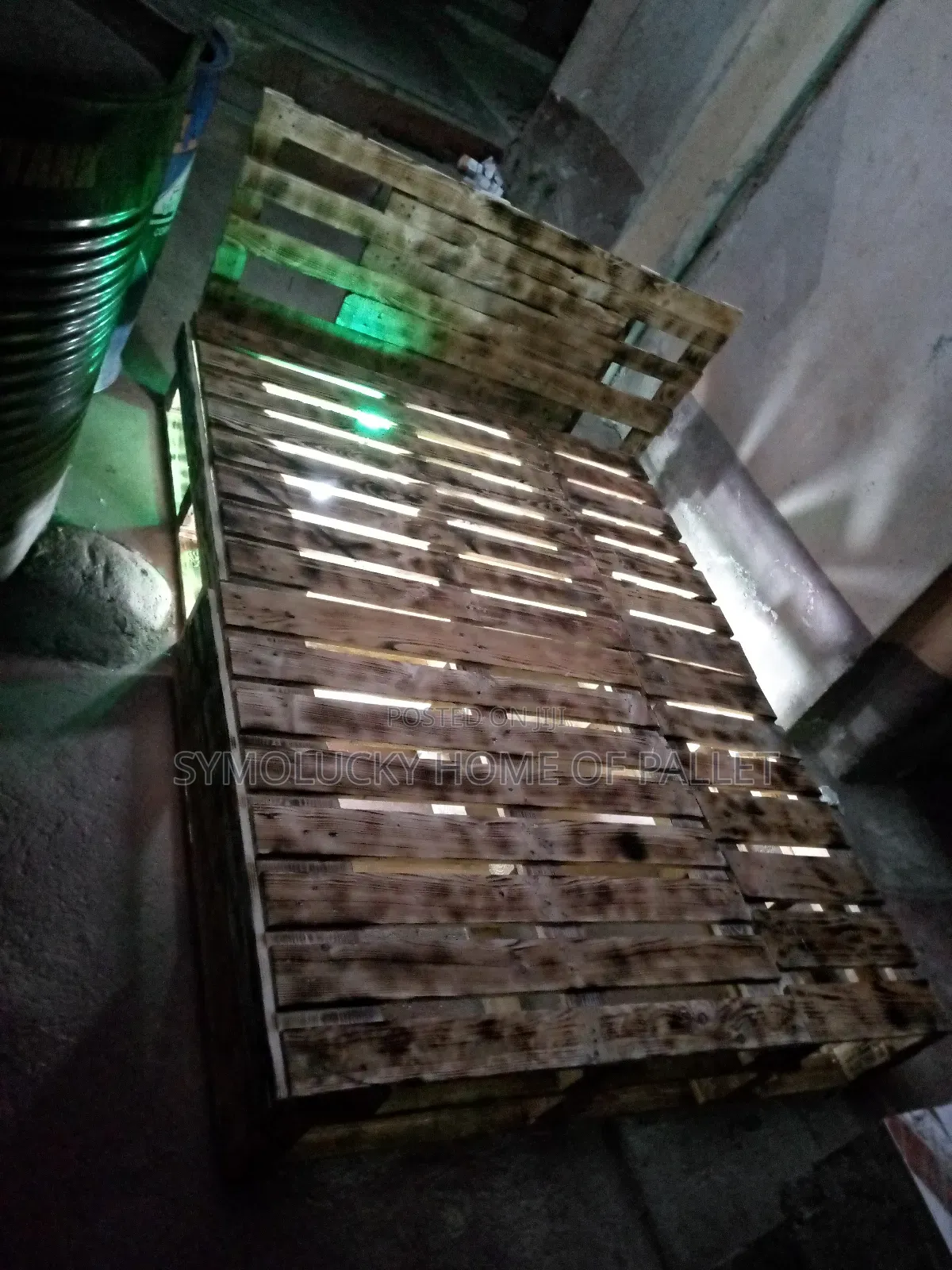 5*6 Pallet Bed Detachable Diy With Light