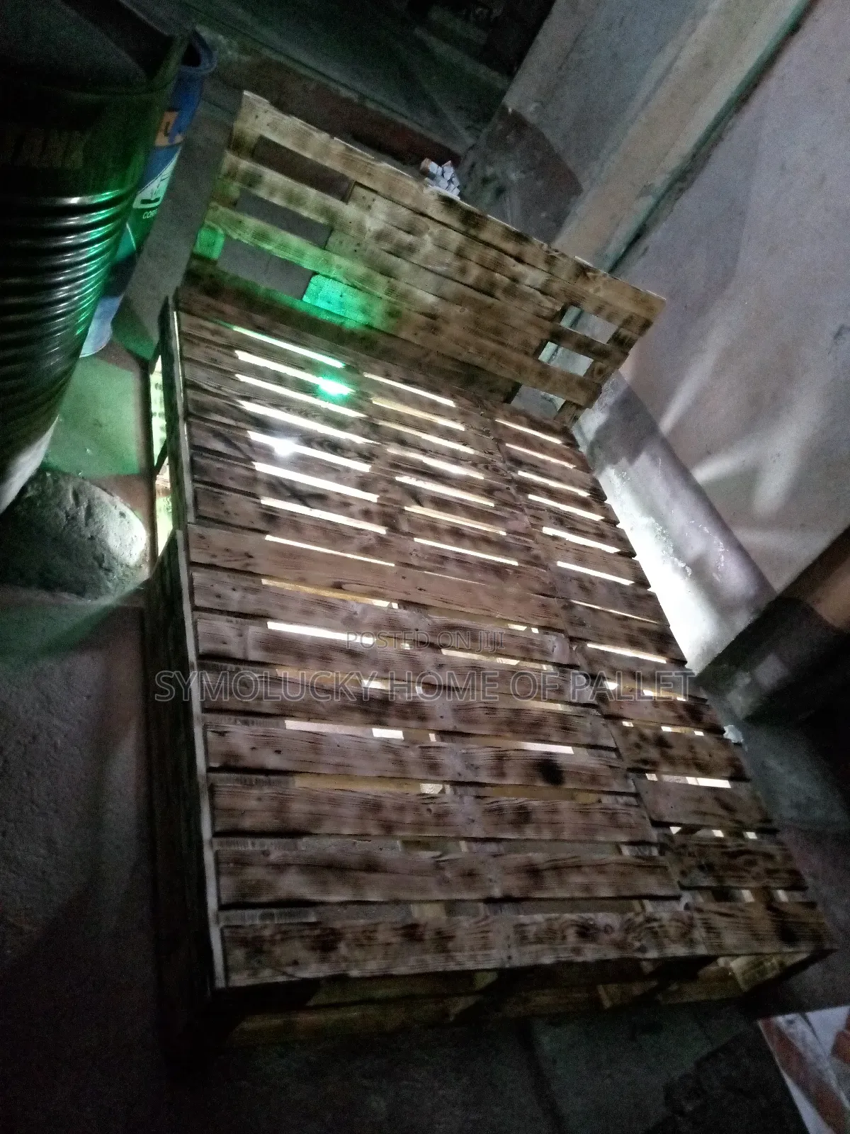 5*6 Pallet Bed Detachable Diy With Light