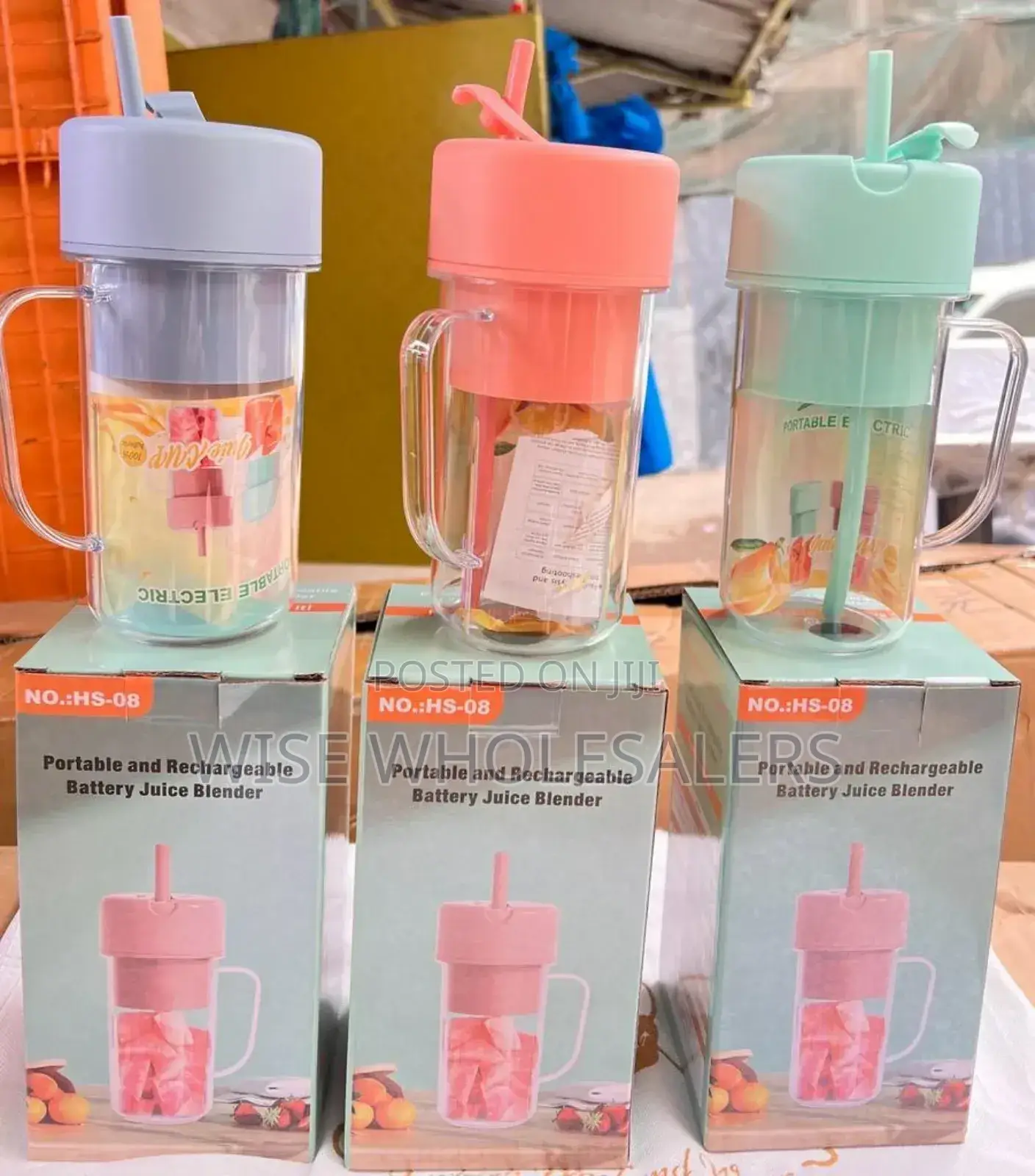 Portable Electric Mini Blender