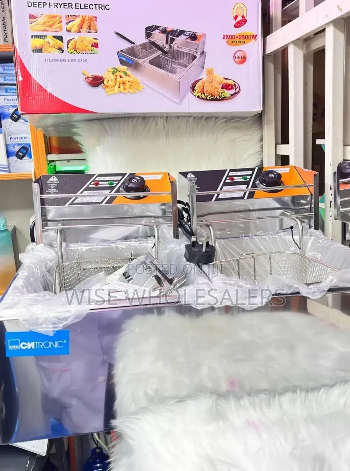 Double Deep Fryer 12ltrs*