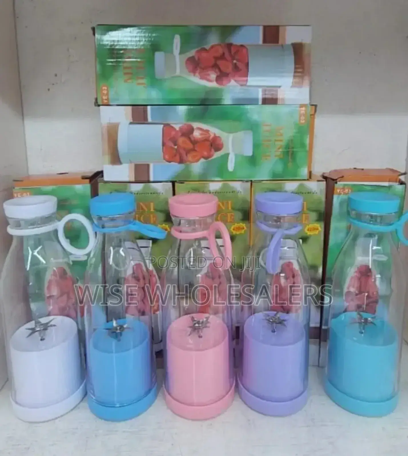 Portable Blender Fruit Juicer Cup With USB✓