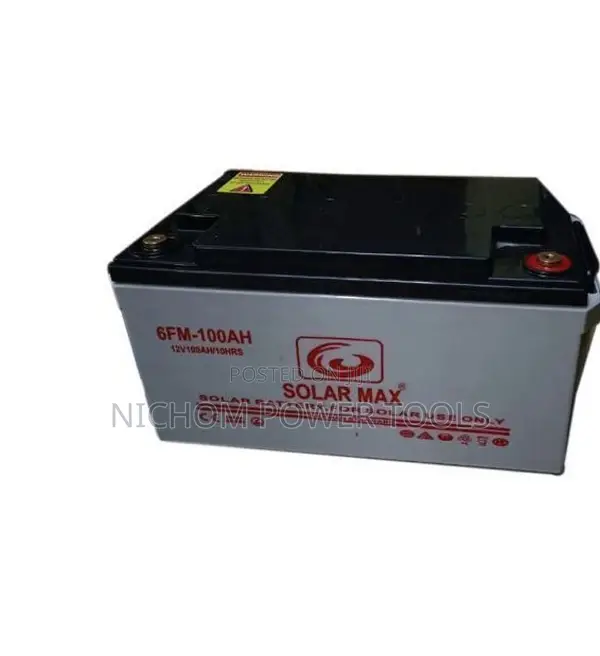 Solarmax High Quality 100ah Solar Battery
