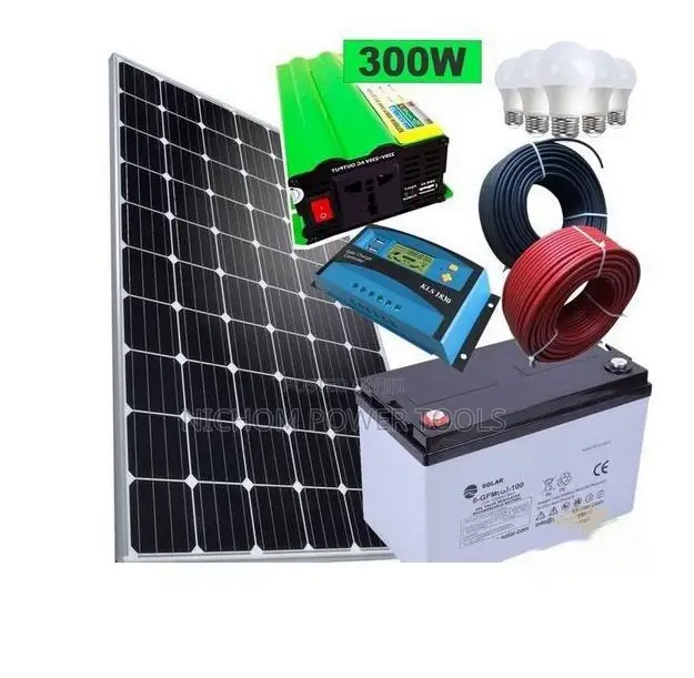 100watts Solar Panel Full Kit