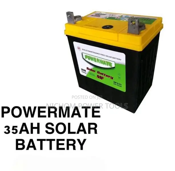 Powermate 35 Ah Solar Battery Lead -Acid