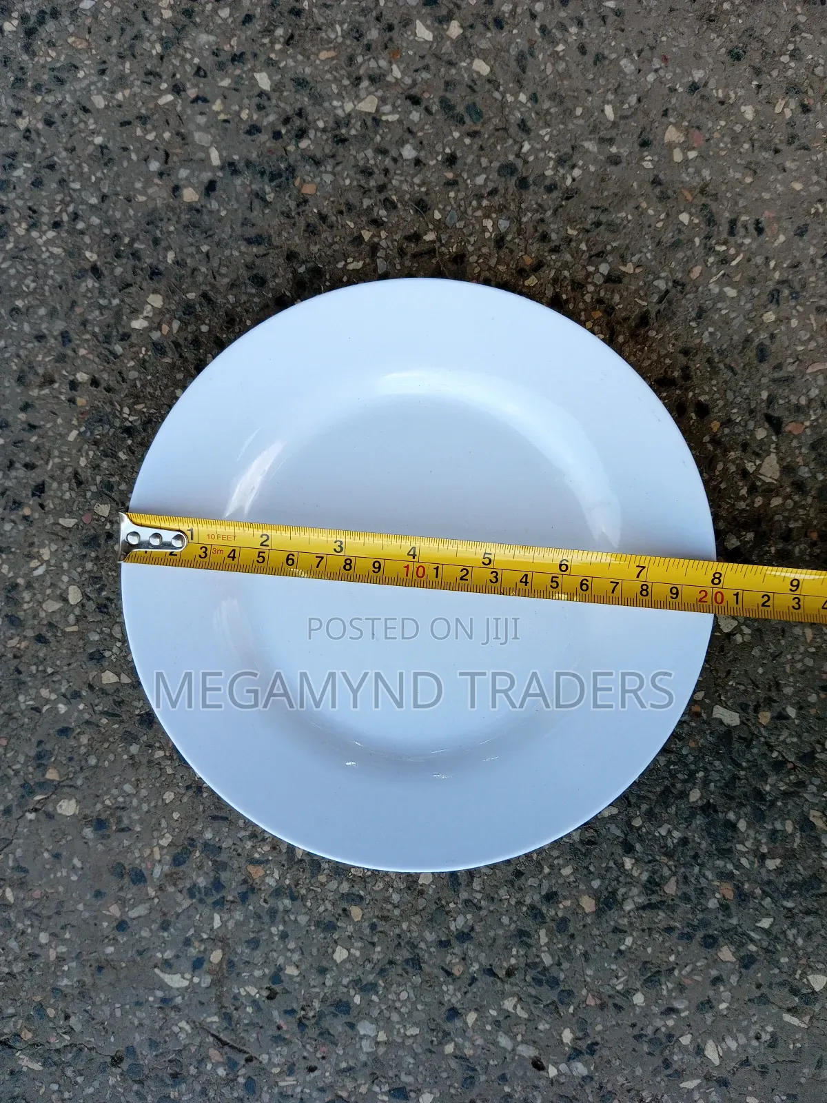 Melamine Side Plate/12pc Side Plates