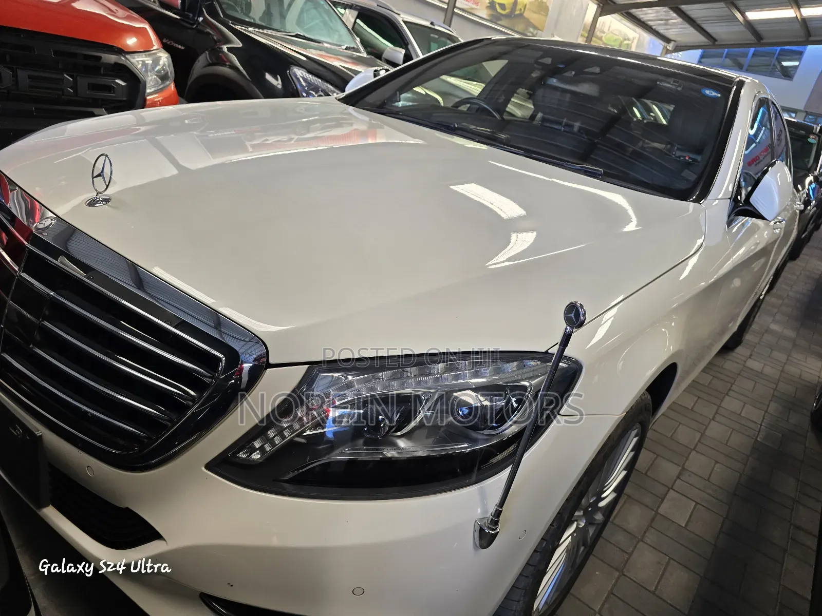Mercedes-Benz S-Class 2018 White