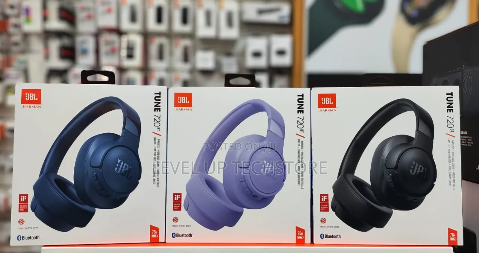 JBL Tune 720bt
Over-Ear Wireless Bluetooth Headphones