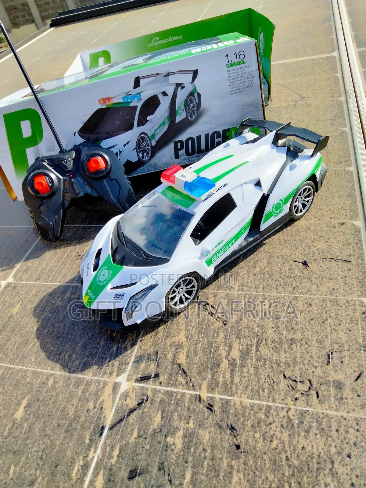 Remote Control Police Car for Kids