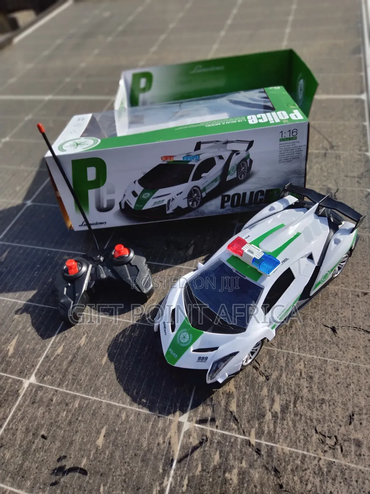 Remote Control Police Toy Car for Kids