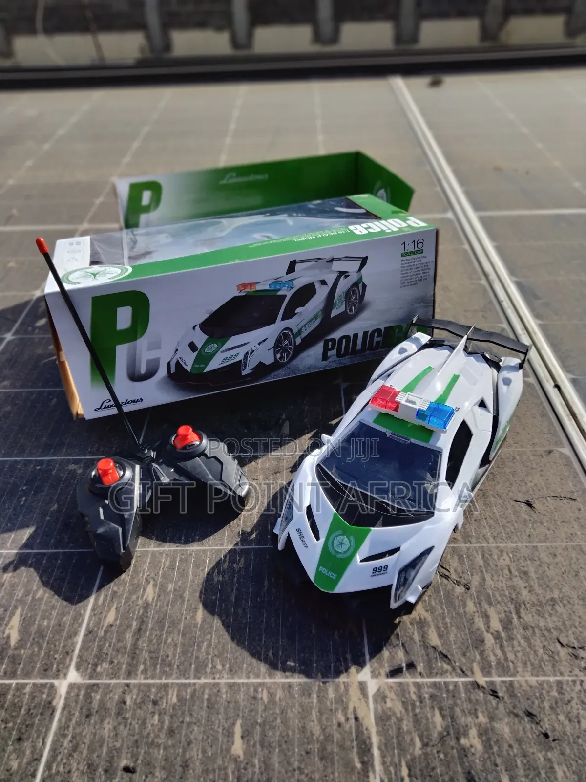 Remote Control Police Toy Car for Kids
