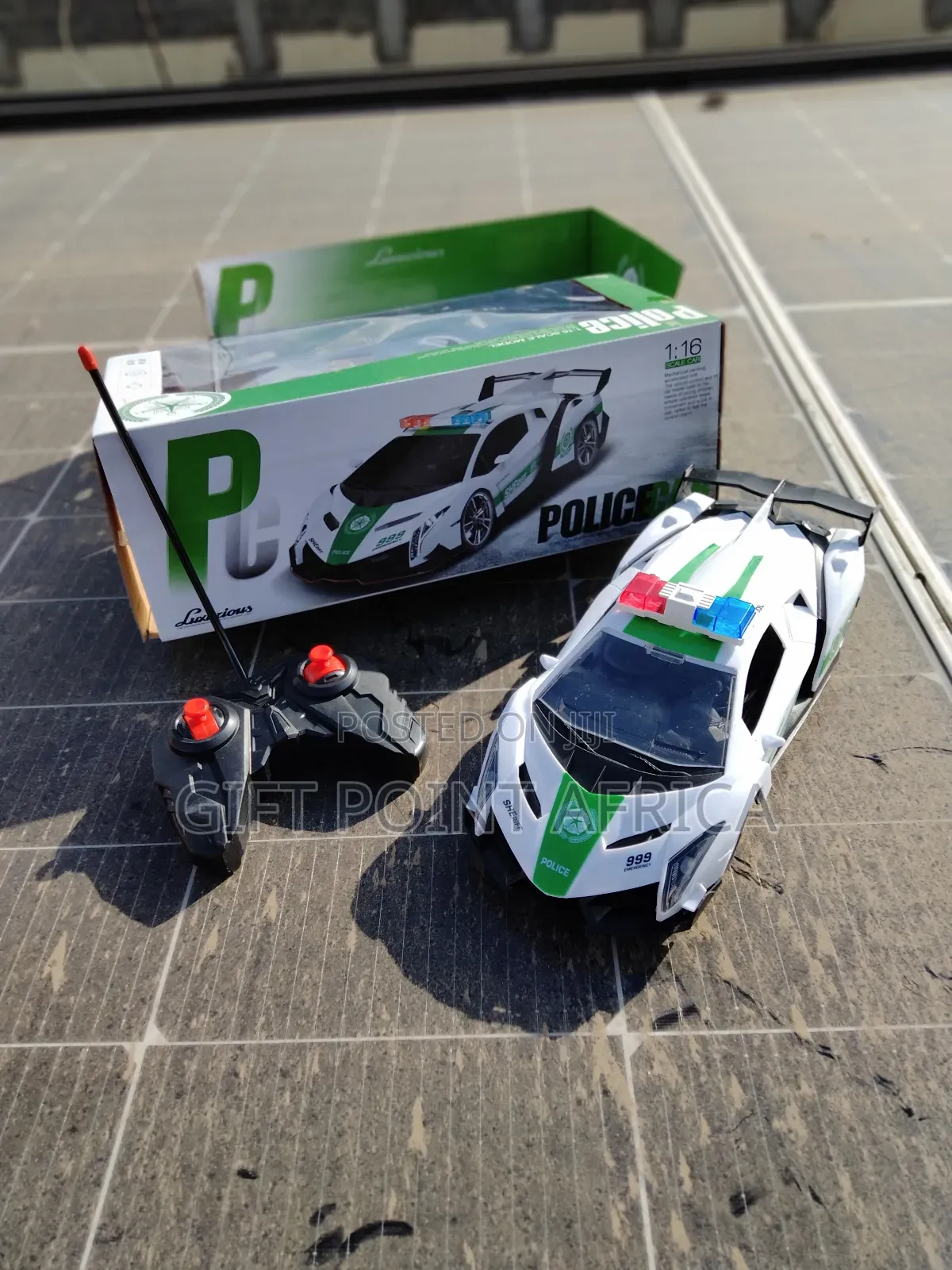 Remote Control Police Toy Car for Kids