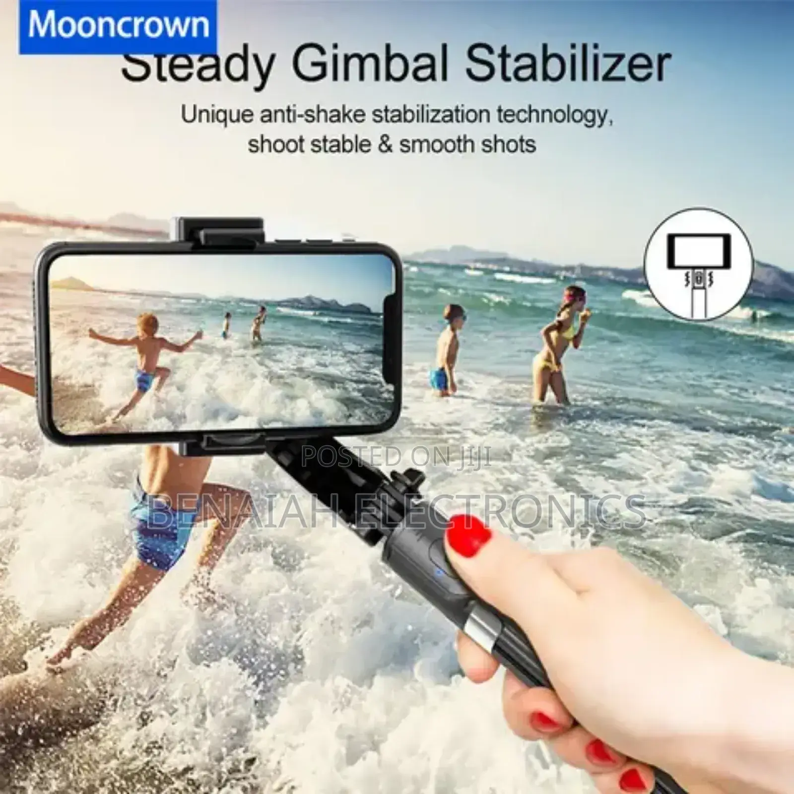 Handheld Anti-Shake Selfie Video Stabilizer