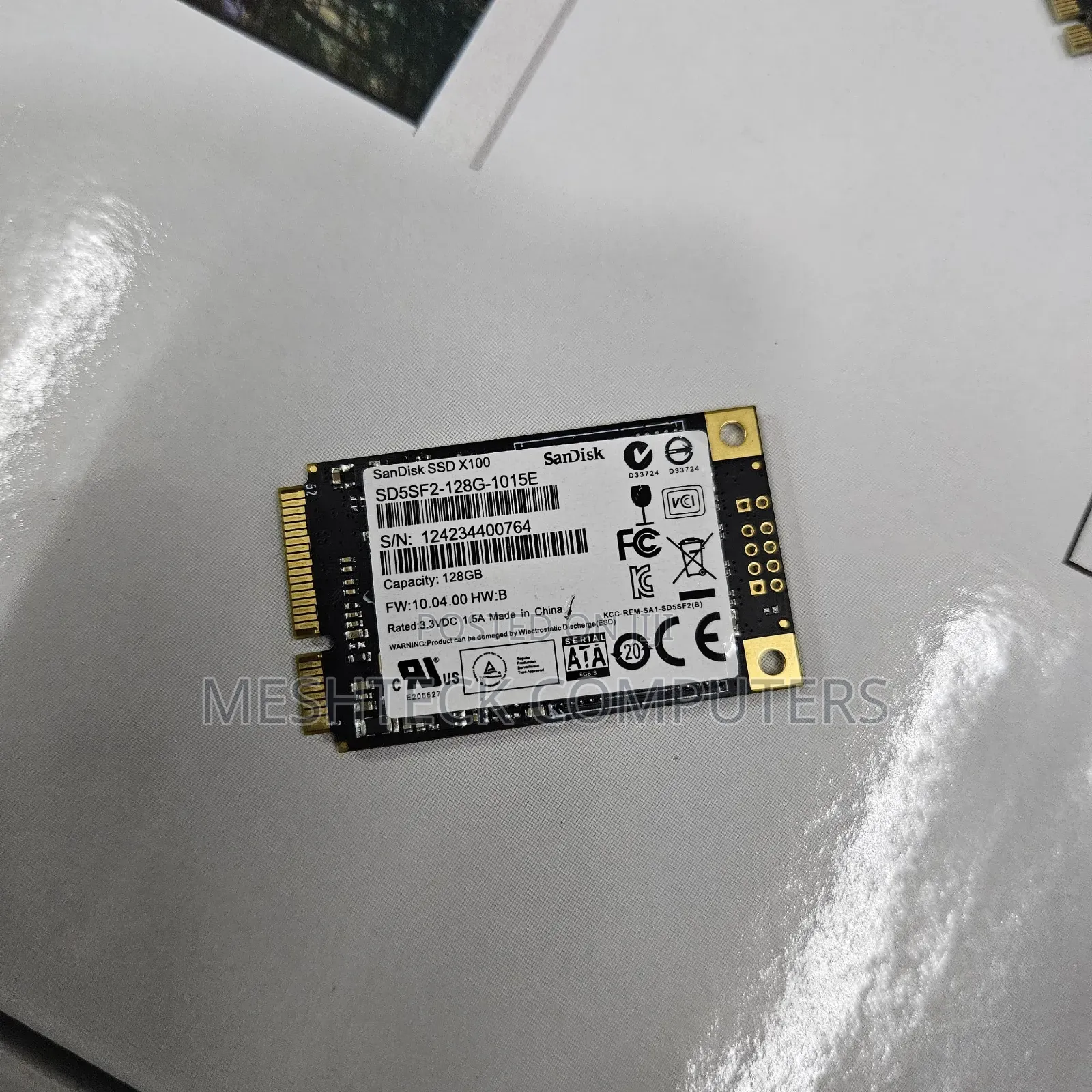 Msata SSD 128gb Available