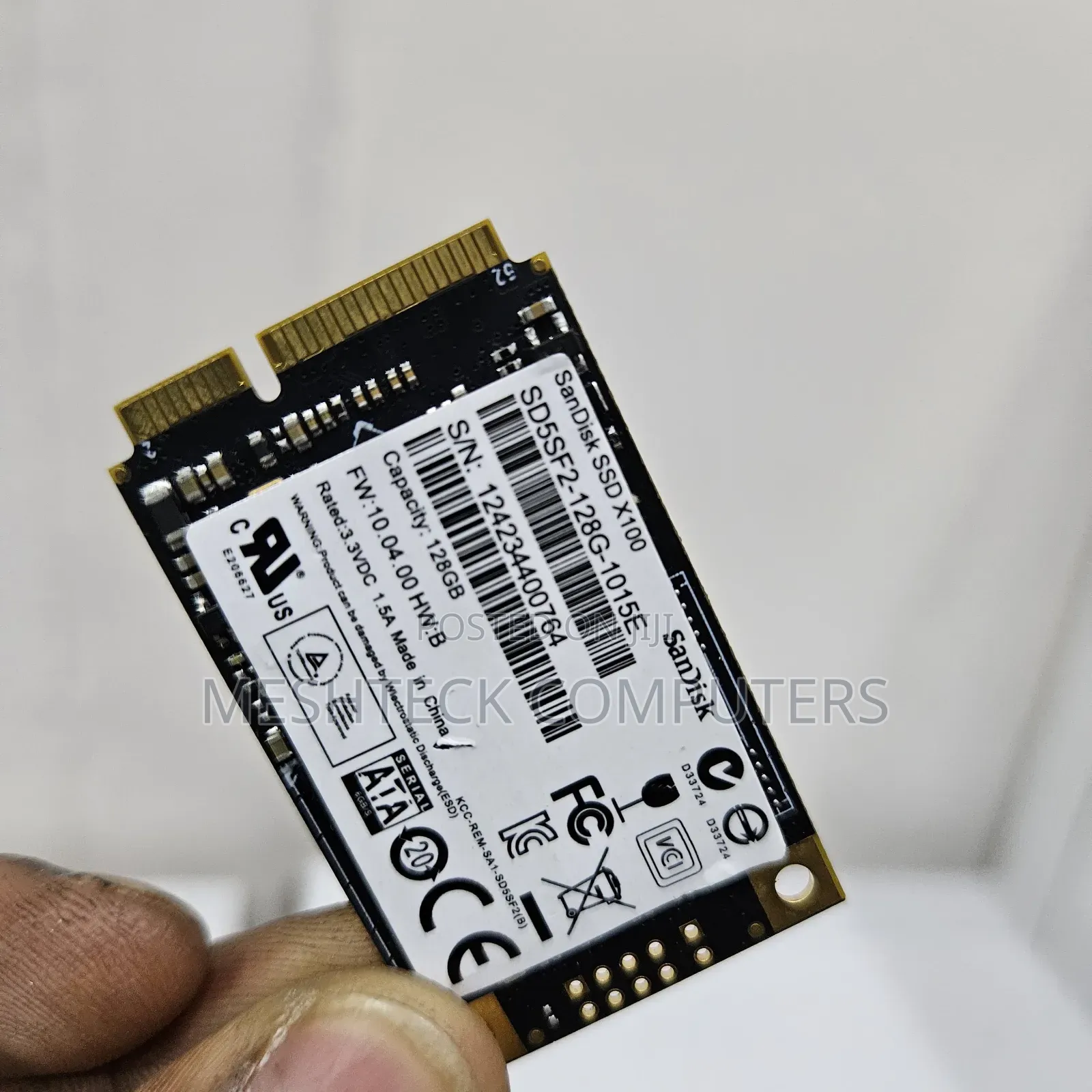 Msata SSD 128gb Available