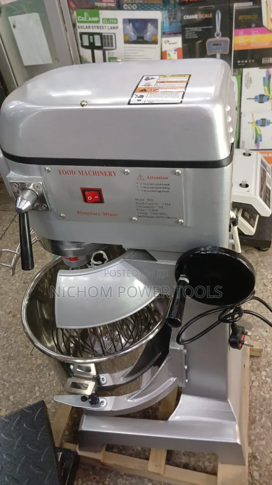 Durable 20ltrs Commercial Dough Mixer