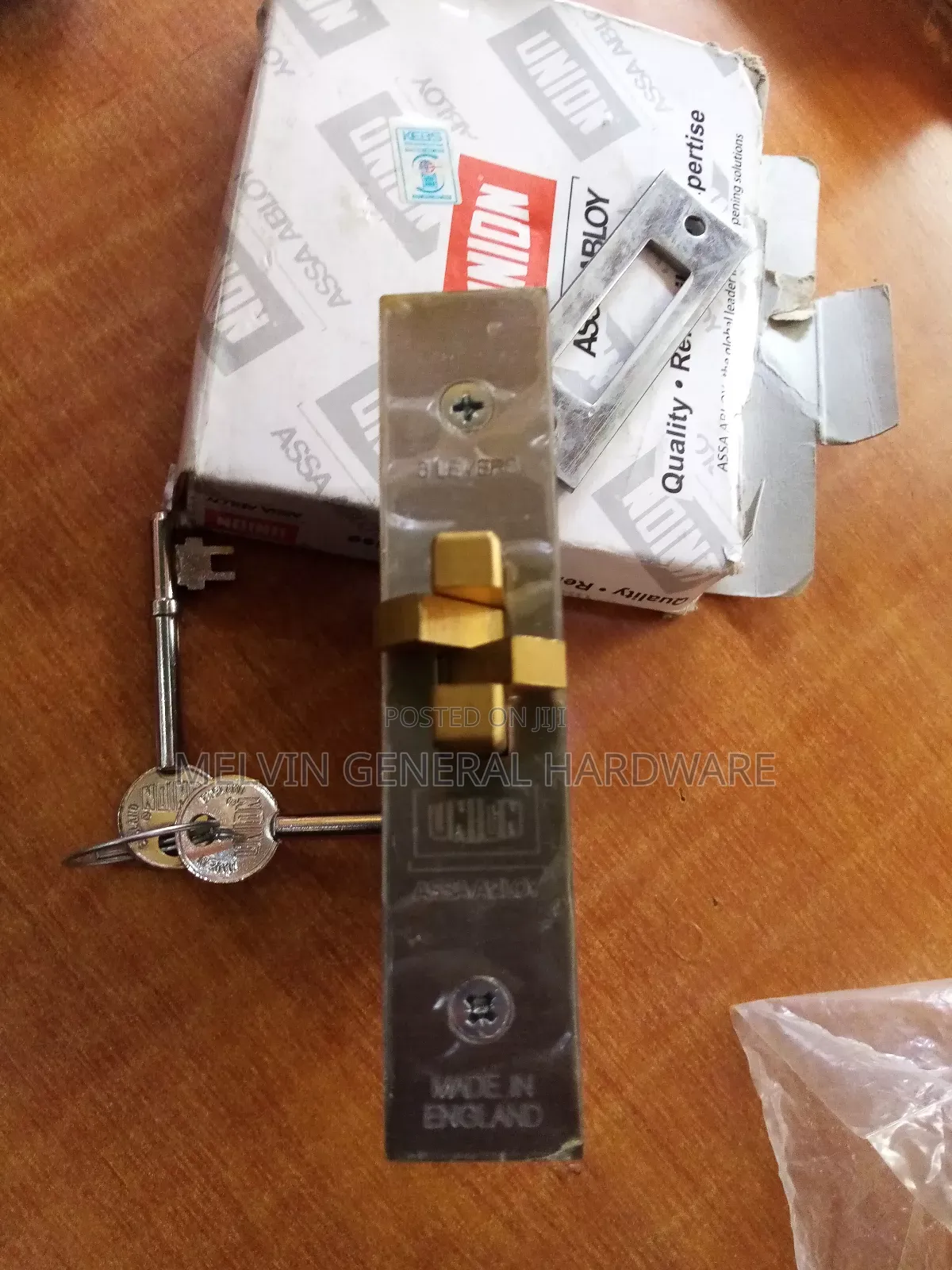 Union Sliding Dead Door Lock