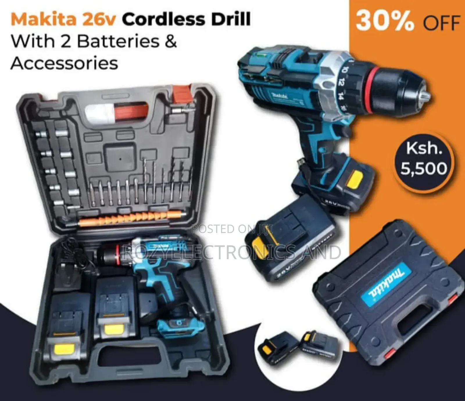 Makita Cordless Drill 26v