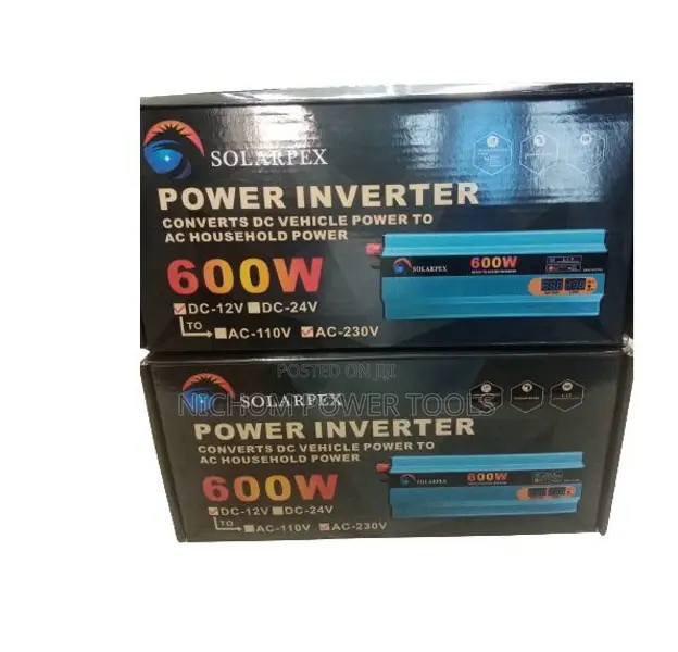 Solarpex Solar Power Inverter 600W With LCD Display