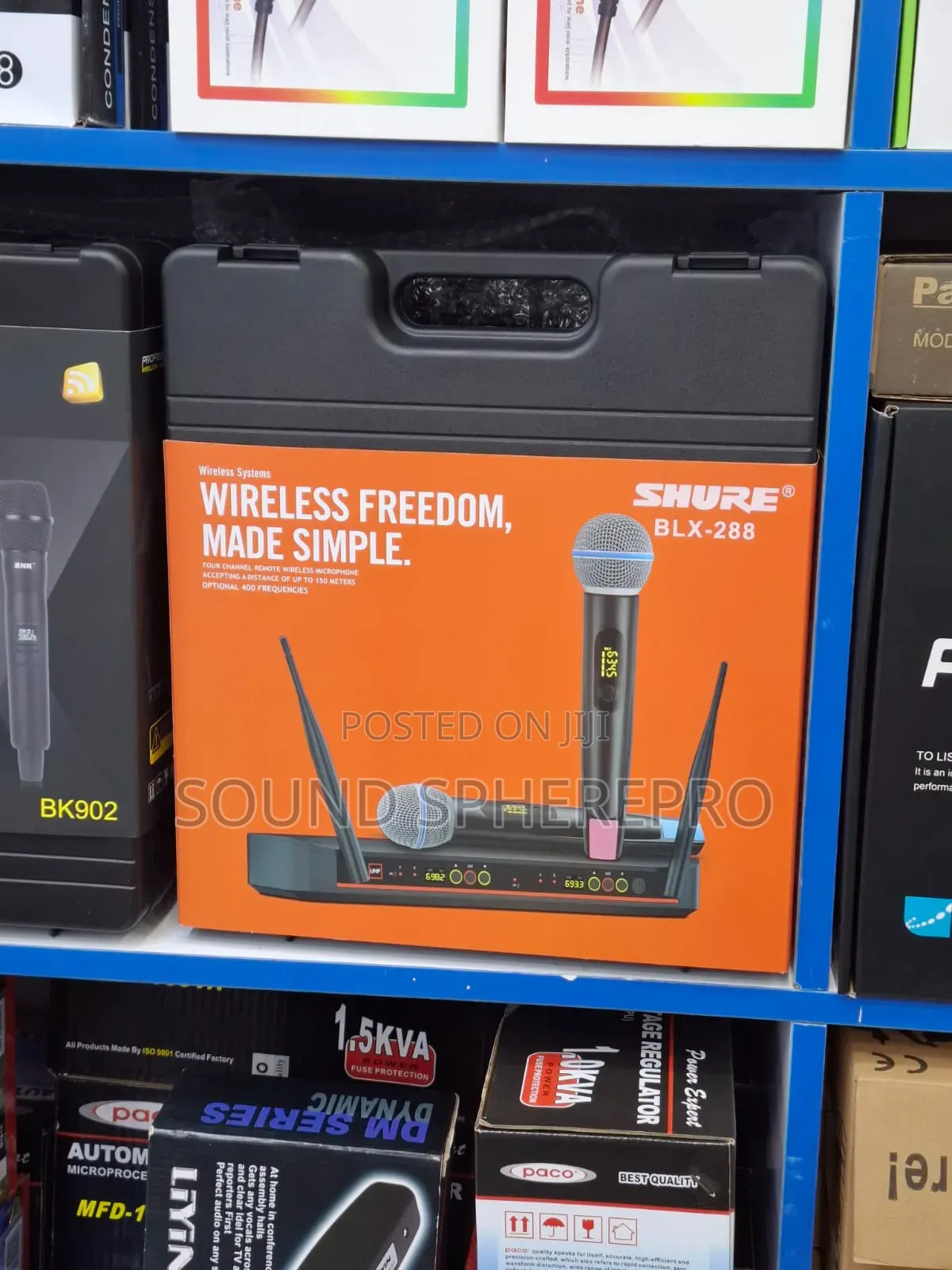 Shure BLX 288 2in1 Wireless Microphone