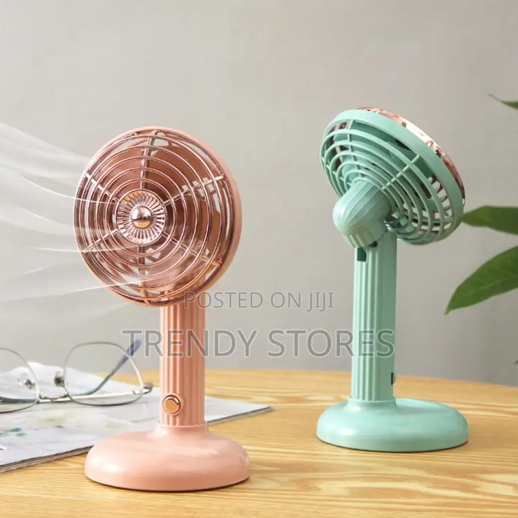 Small Retro Desktop Silent Fan