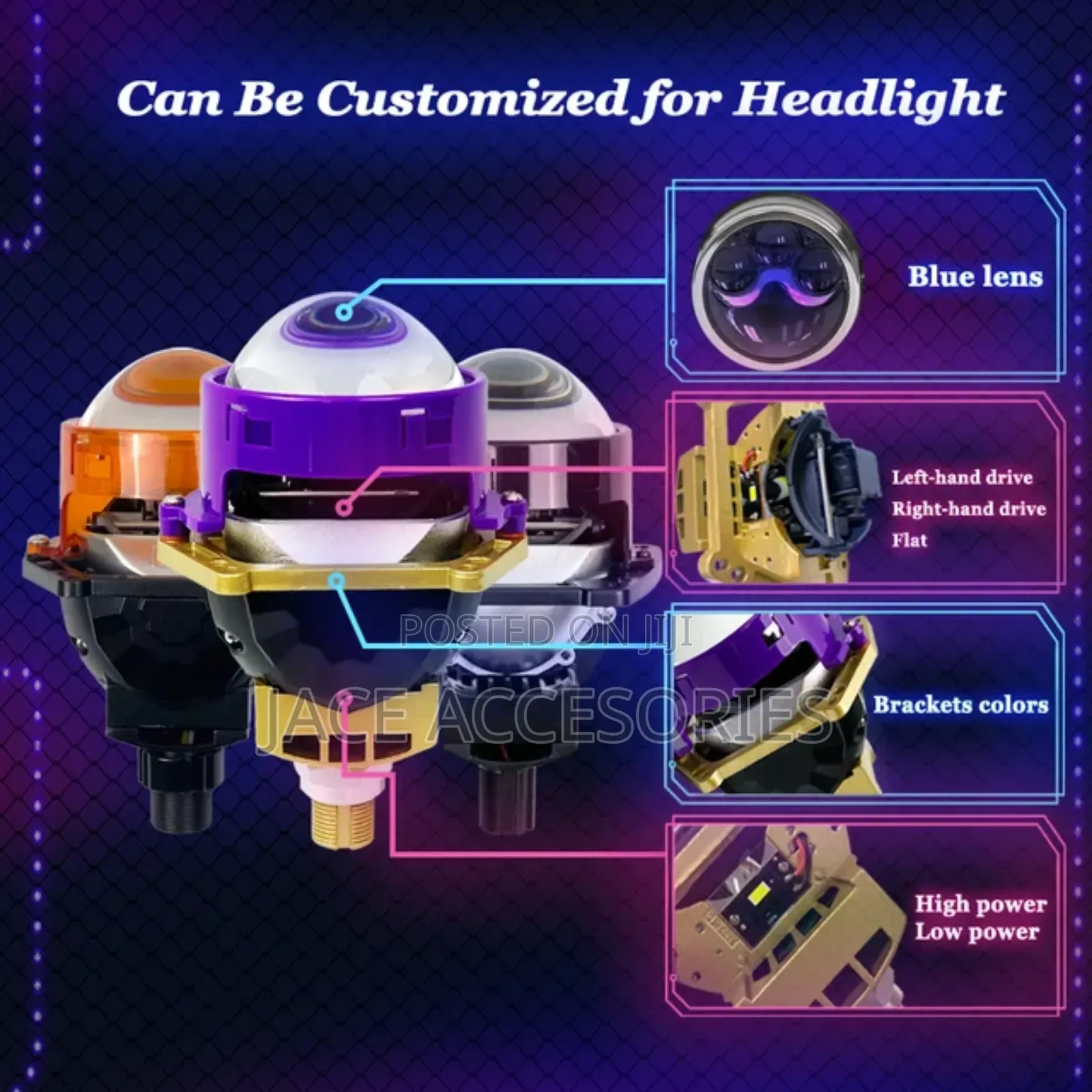 Universal Car Laser Biled Projectors
