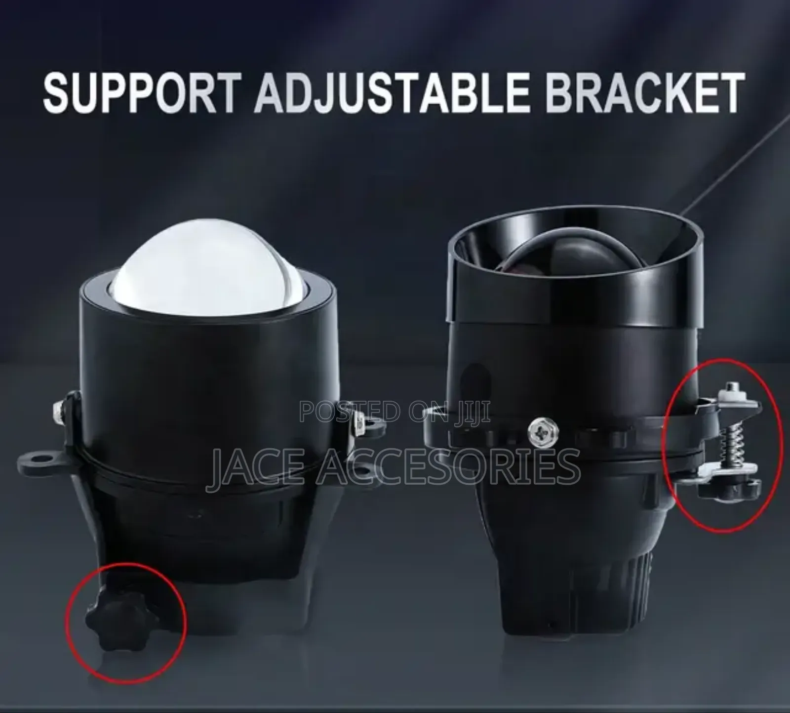 Bi Led Fog Lamps With Toyota,General Bracket