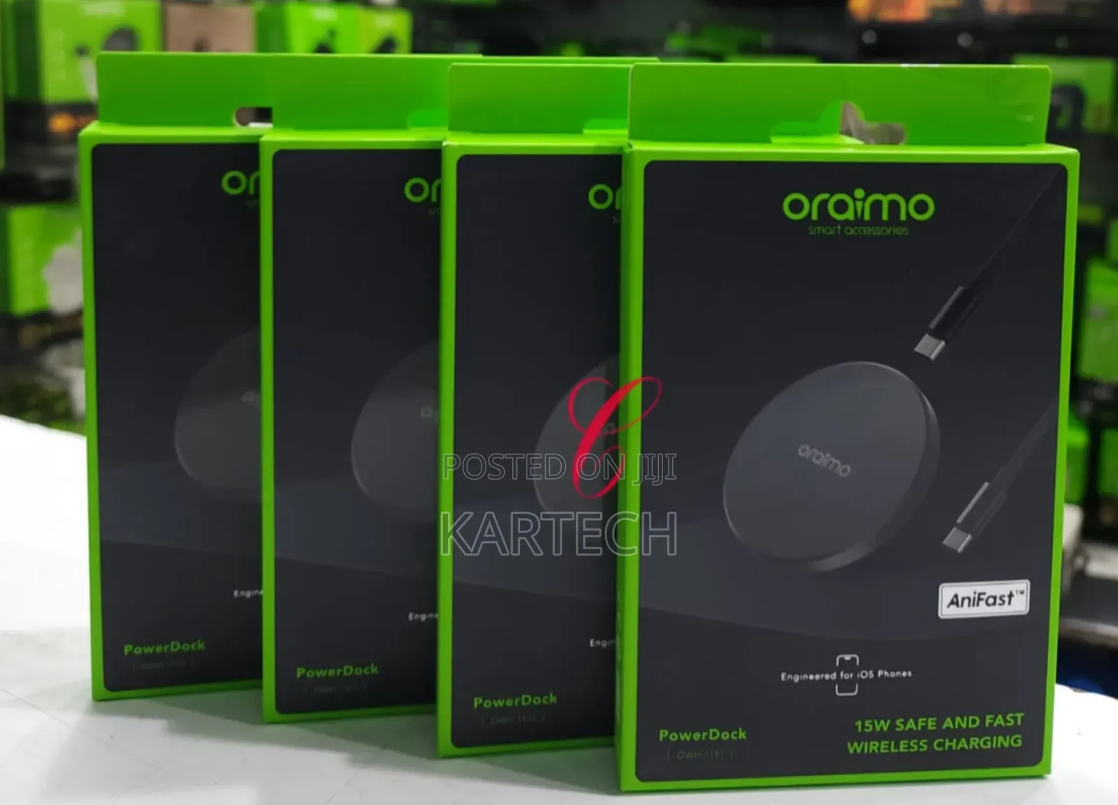 Oraimo Powerdock OWH-1151 15W Wireless Charging Pads