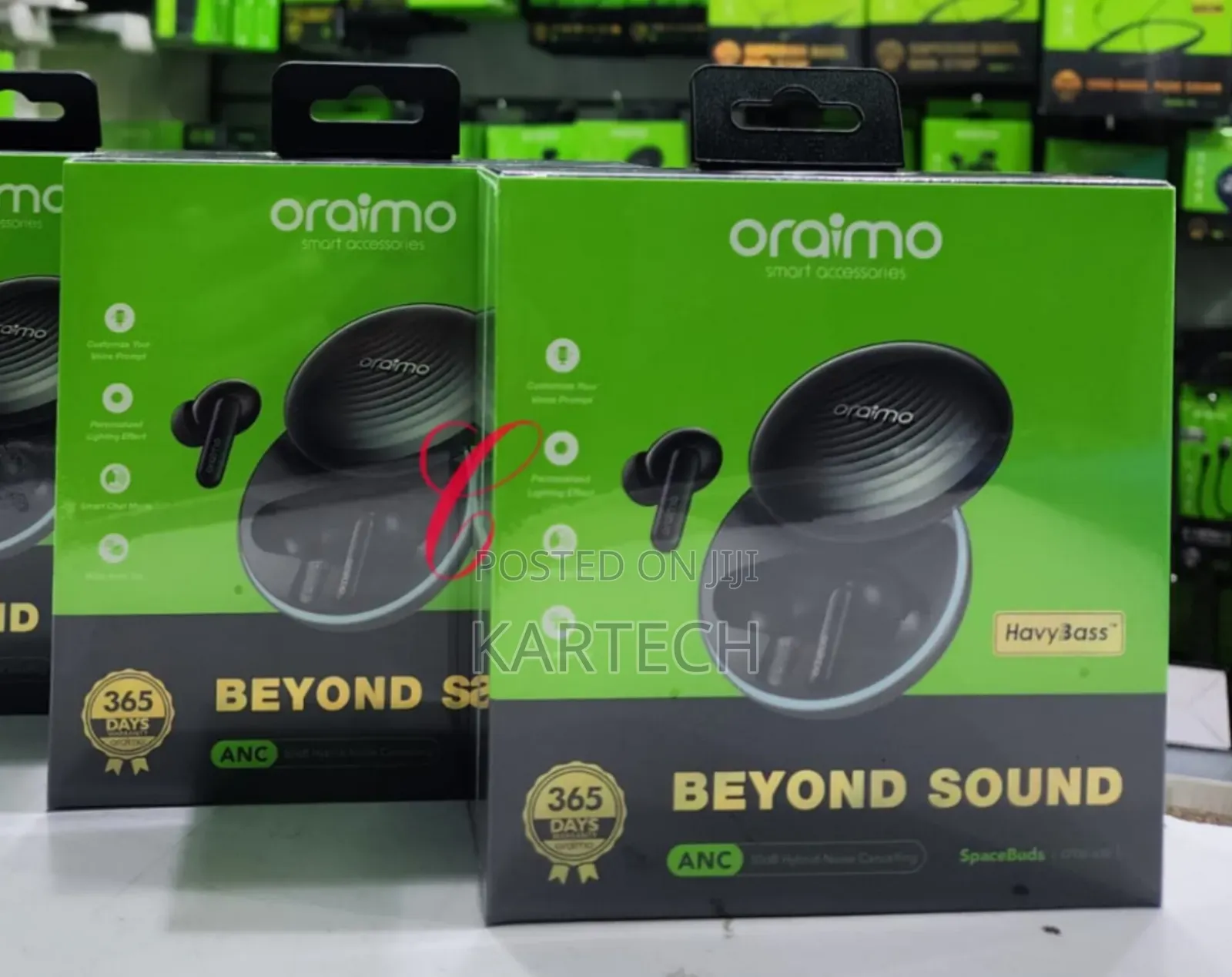 Oraimo Spacebuds Otw-630 Hybrid Anc True Wireless Earbuds
