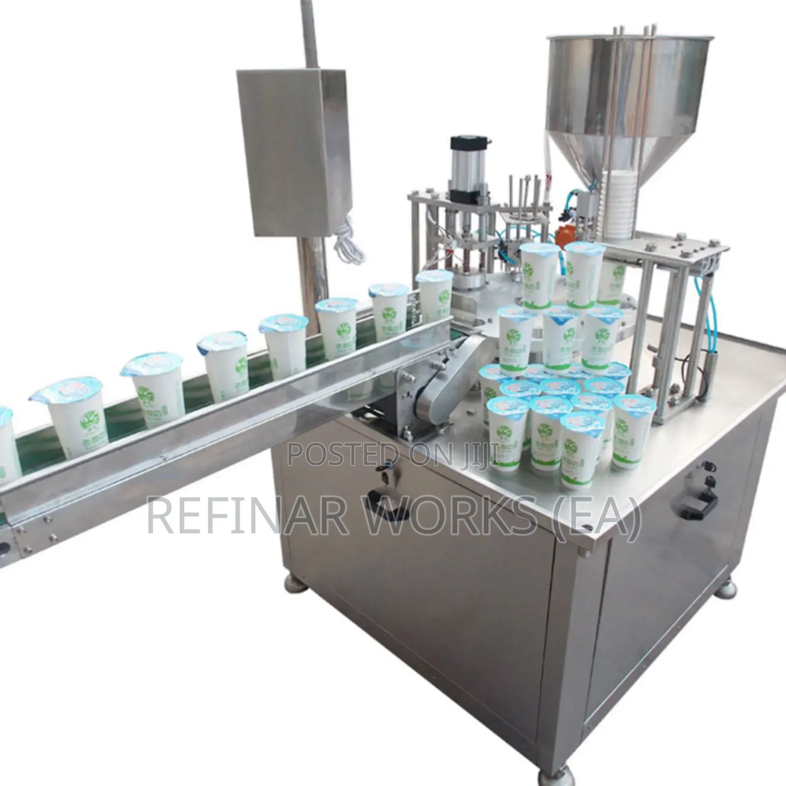 Automatic Yoghurt Filling Machine - Rotary