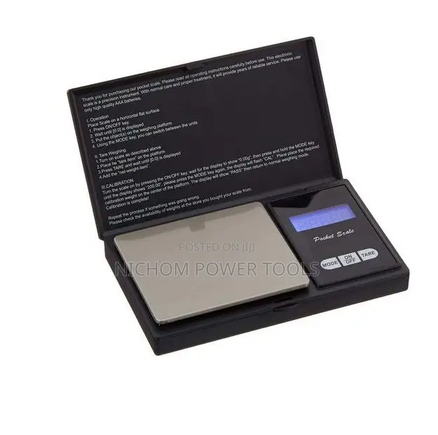 Mini Micro Digital Scale Electronic Pocket Jewelry Gram Weig