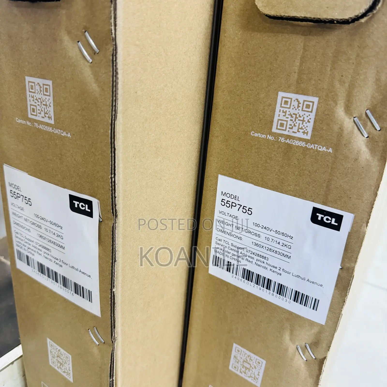 TCL 55 Inch Google TV 55P755