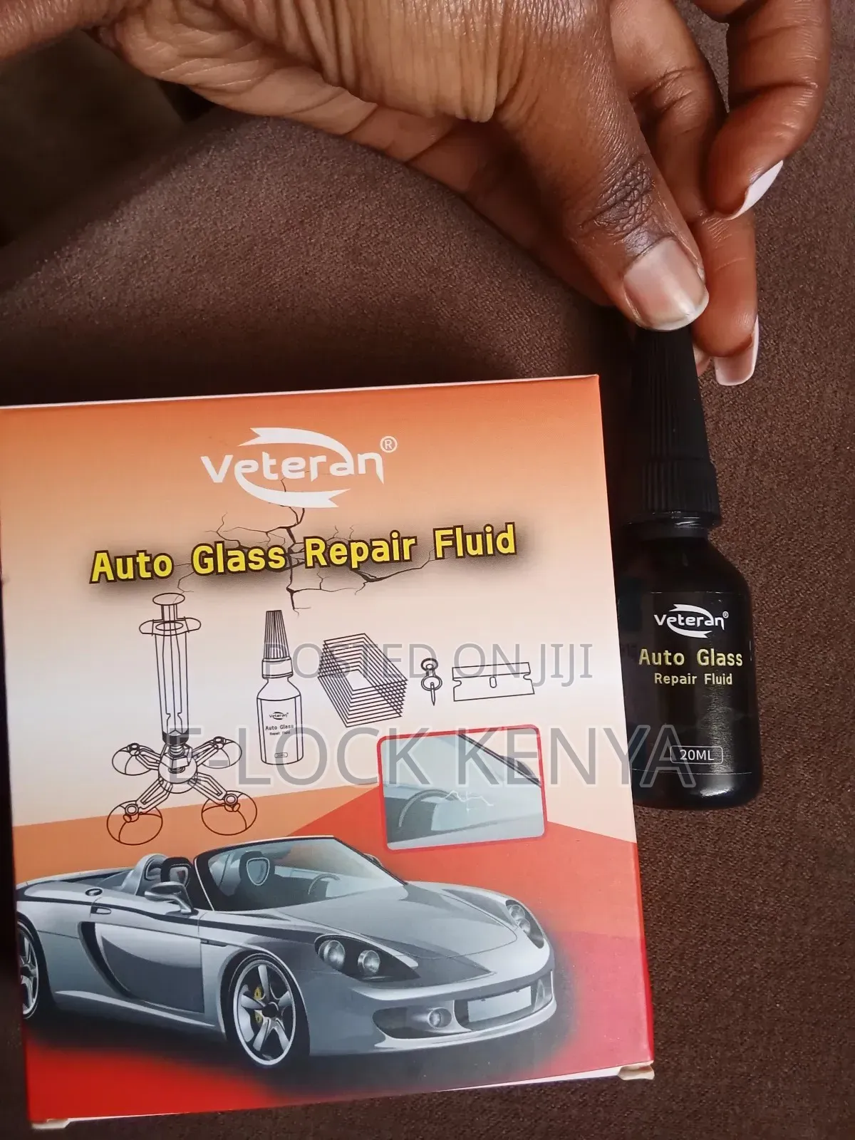 20ml Veteran Auto Glass Repair Fluid Kit