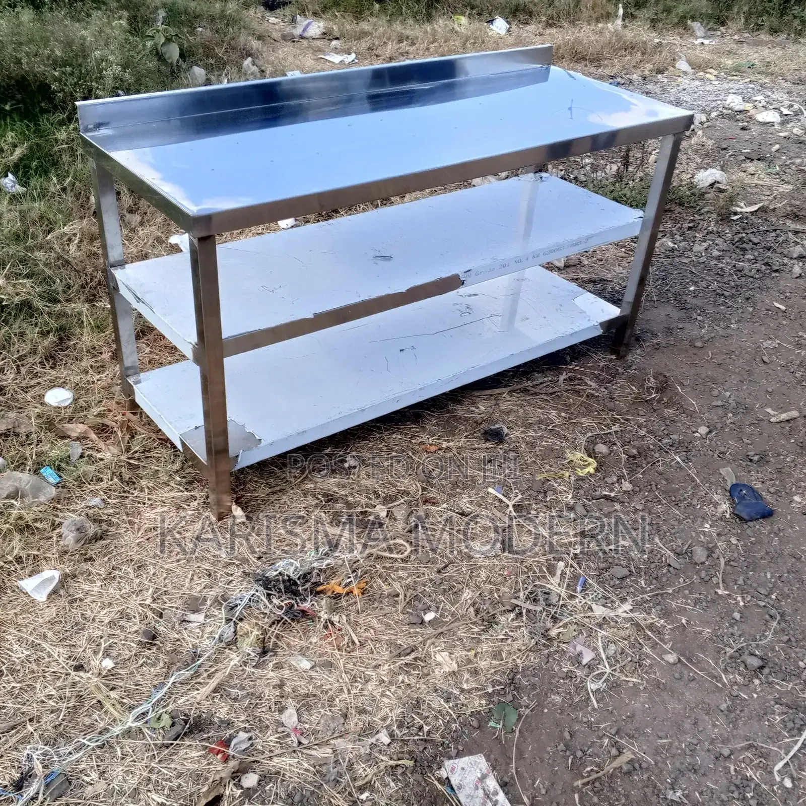 Rust Protection Stainless Steel Working Table Top