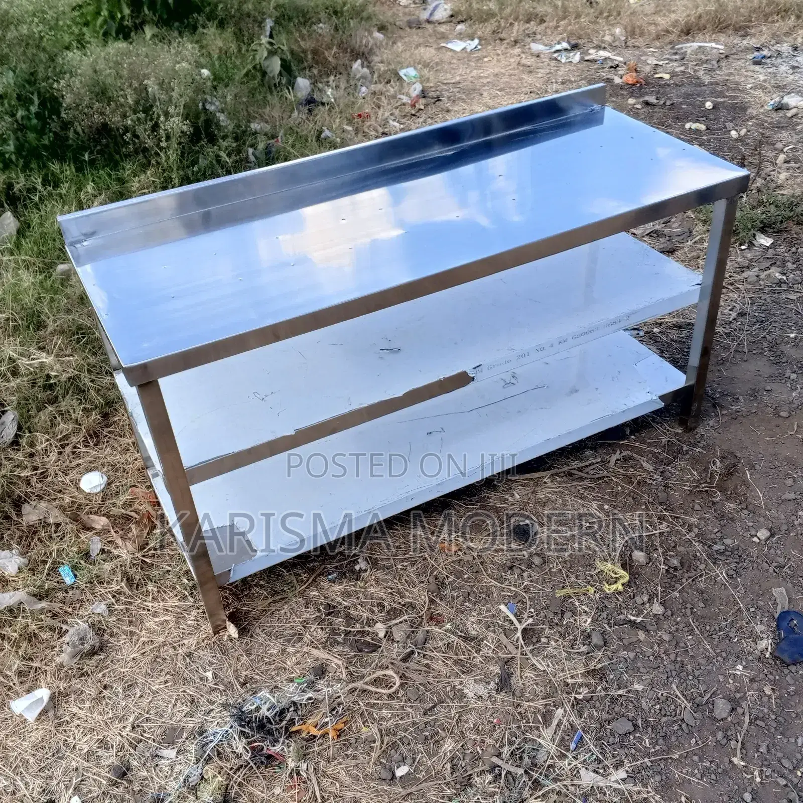 Rust Protection Stainless Steel Working Table Top
