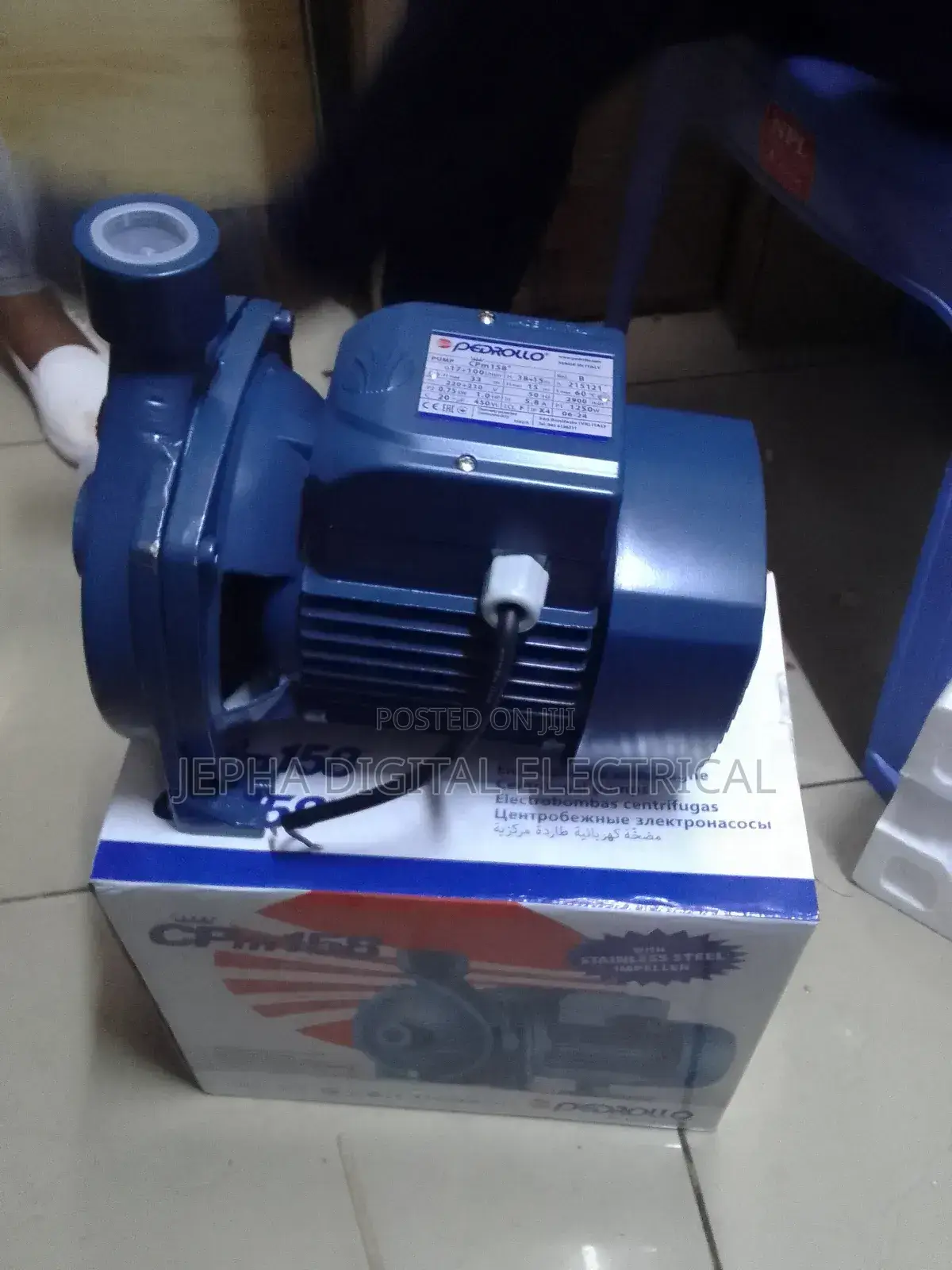Booster Pump/Pedrollo 1hp Booster Pump