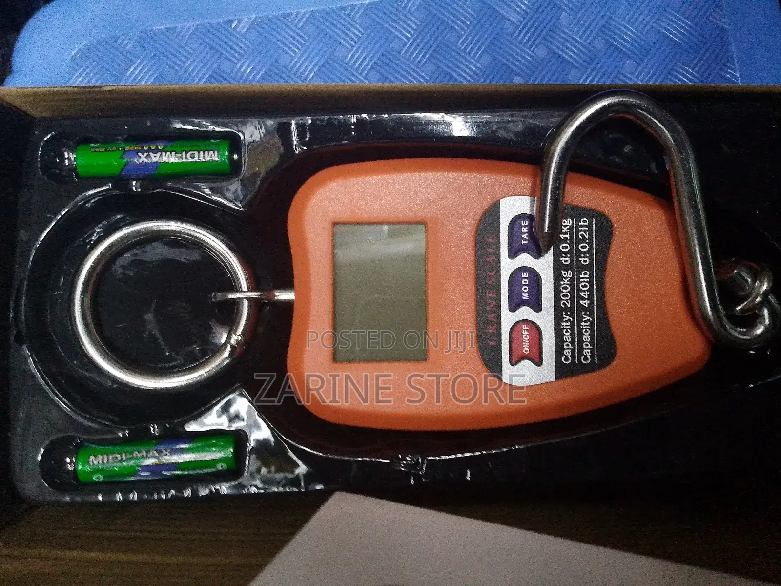 200 Kg Maximum Mini Crane Weighing Scale