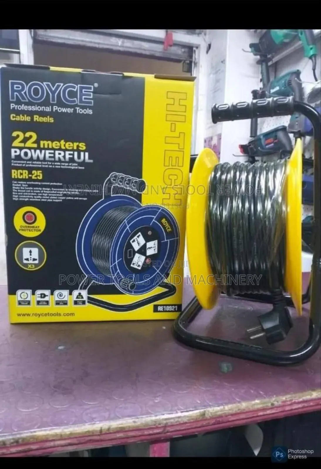 Cable Reel/ 22m Extension Cable