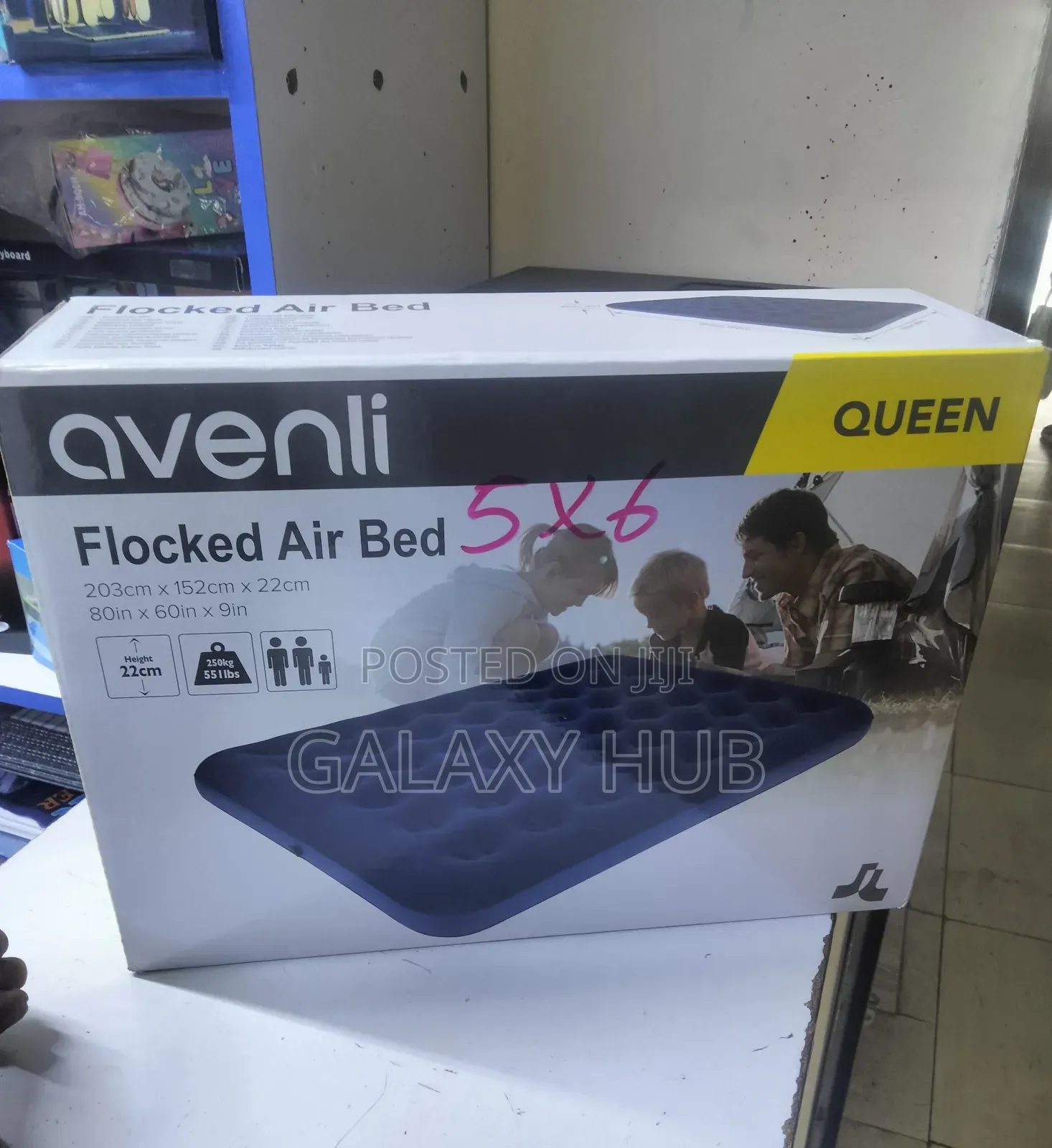 Inflatable 5*6 Mattress With Electric Pump