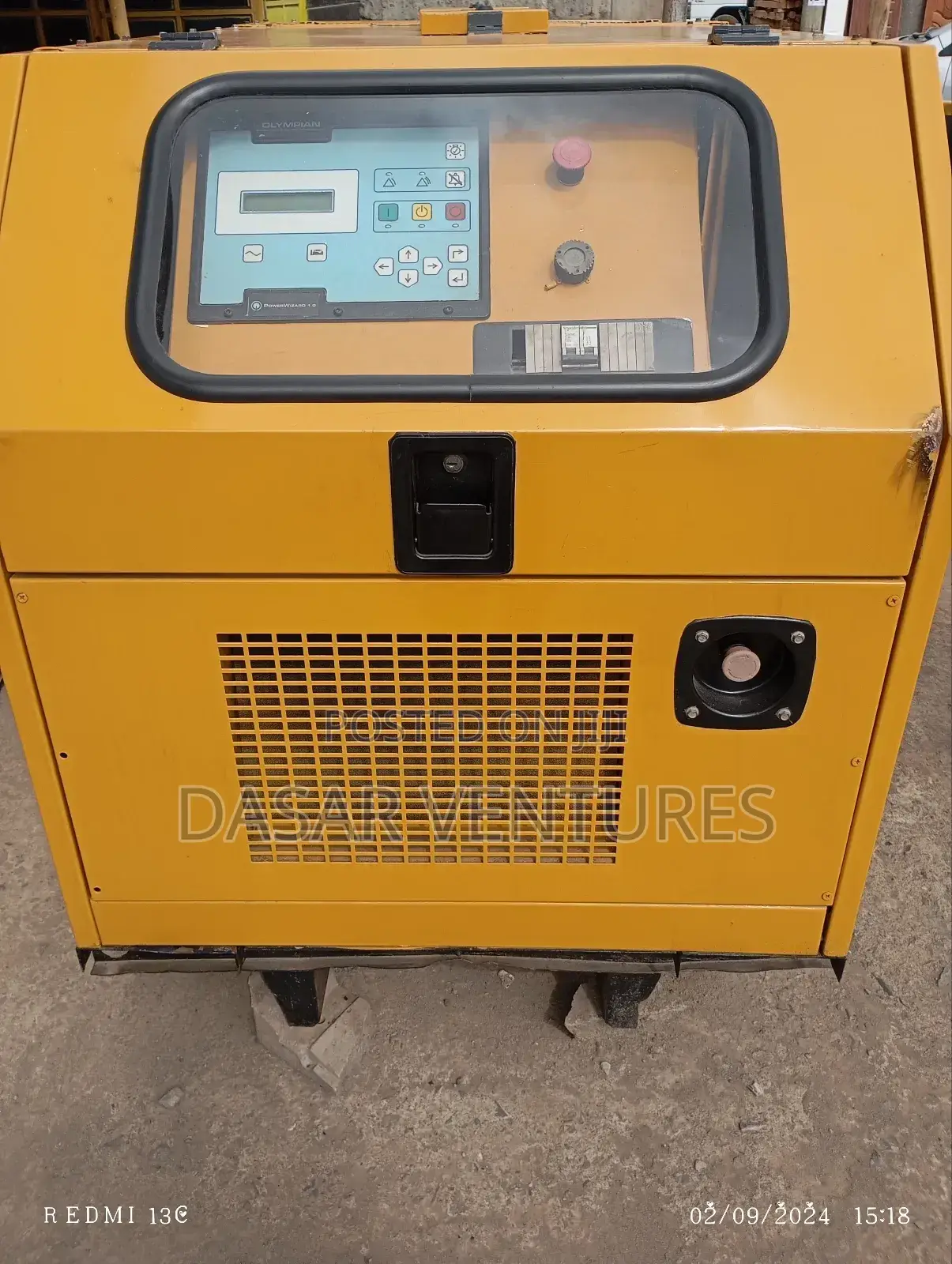 Ex Uk Generator 13kva Three Phase Perkins