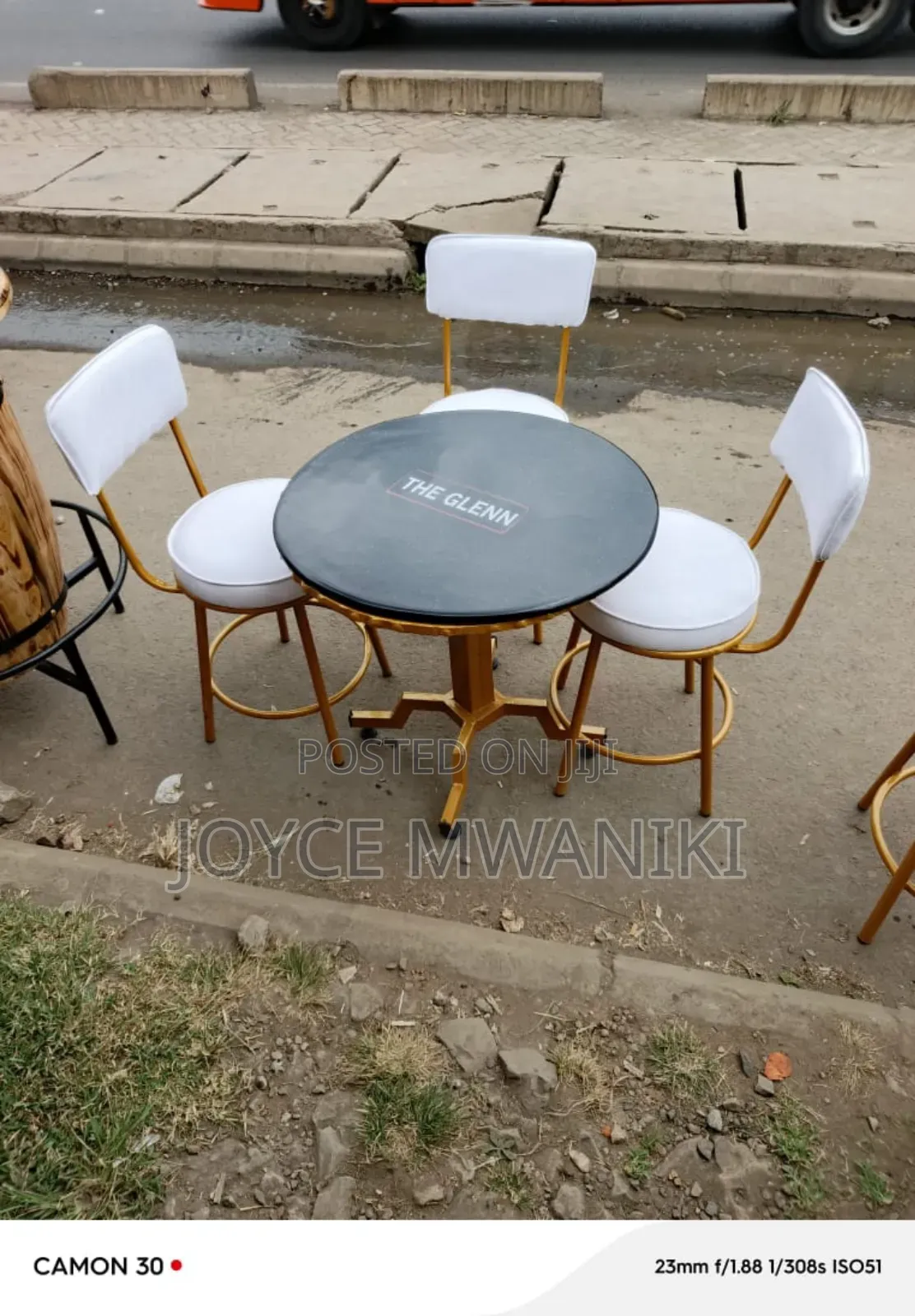 Restaurant Set, Powder Coated.