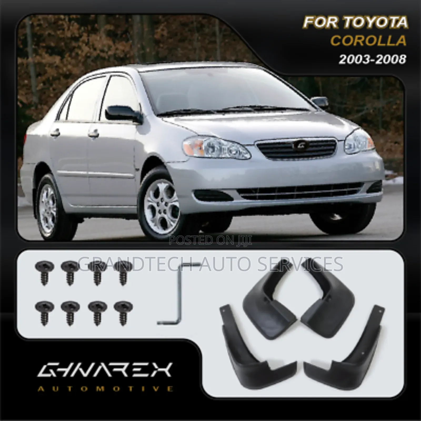 Toyota Corolla Mudflaps