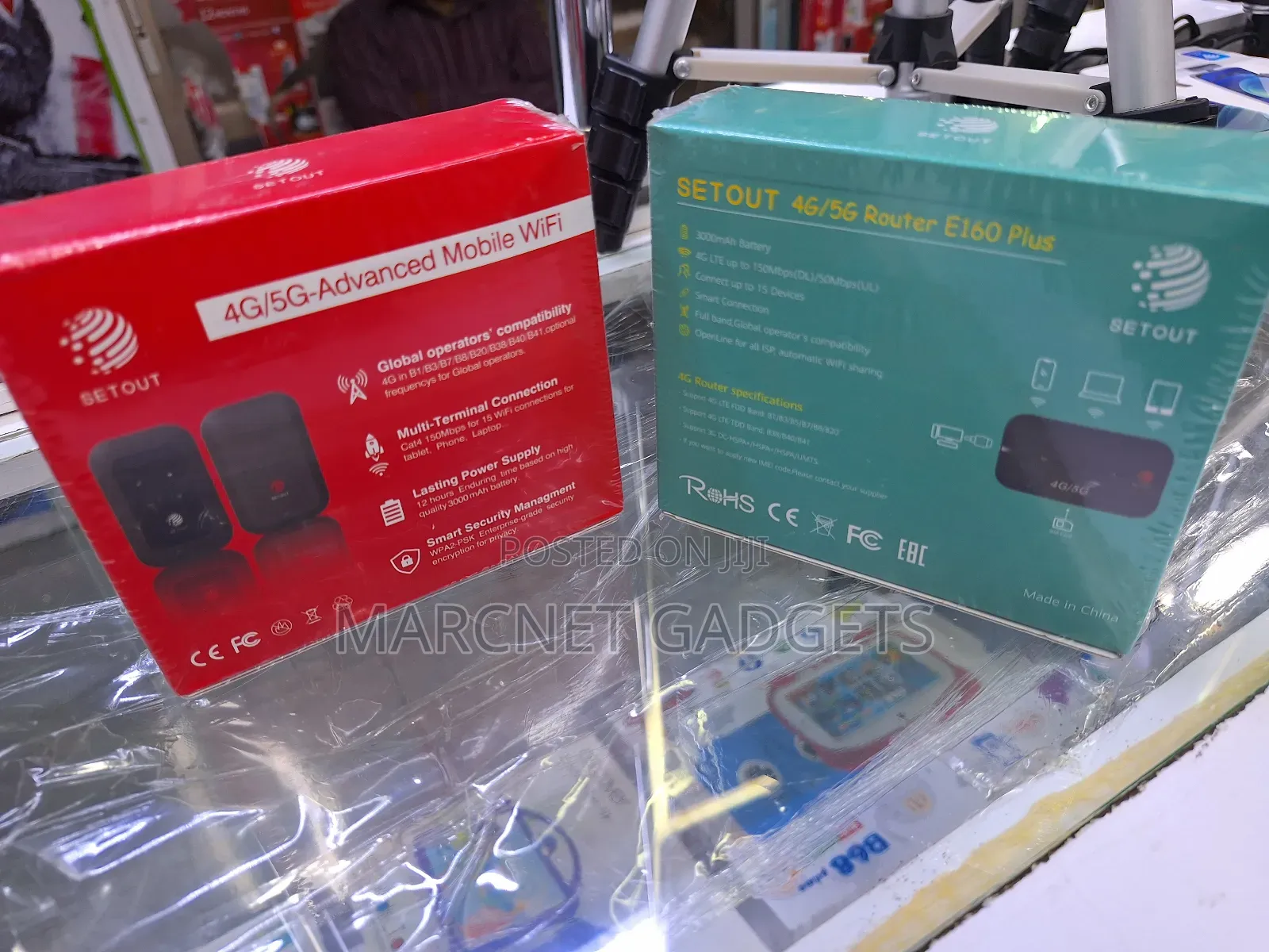 Set Out 3000 Mah Battery Mifi Portable Router Universal