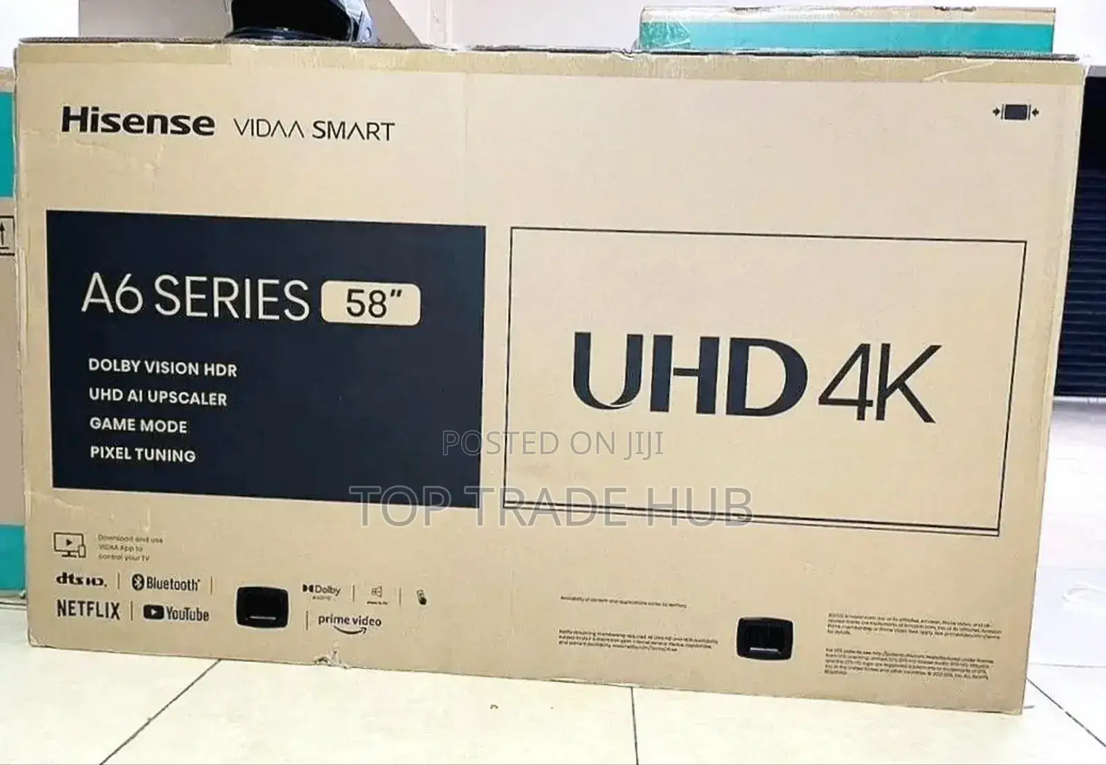 Hisense A6 Series 58 Inch Uhd Ai TV