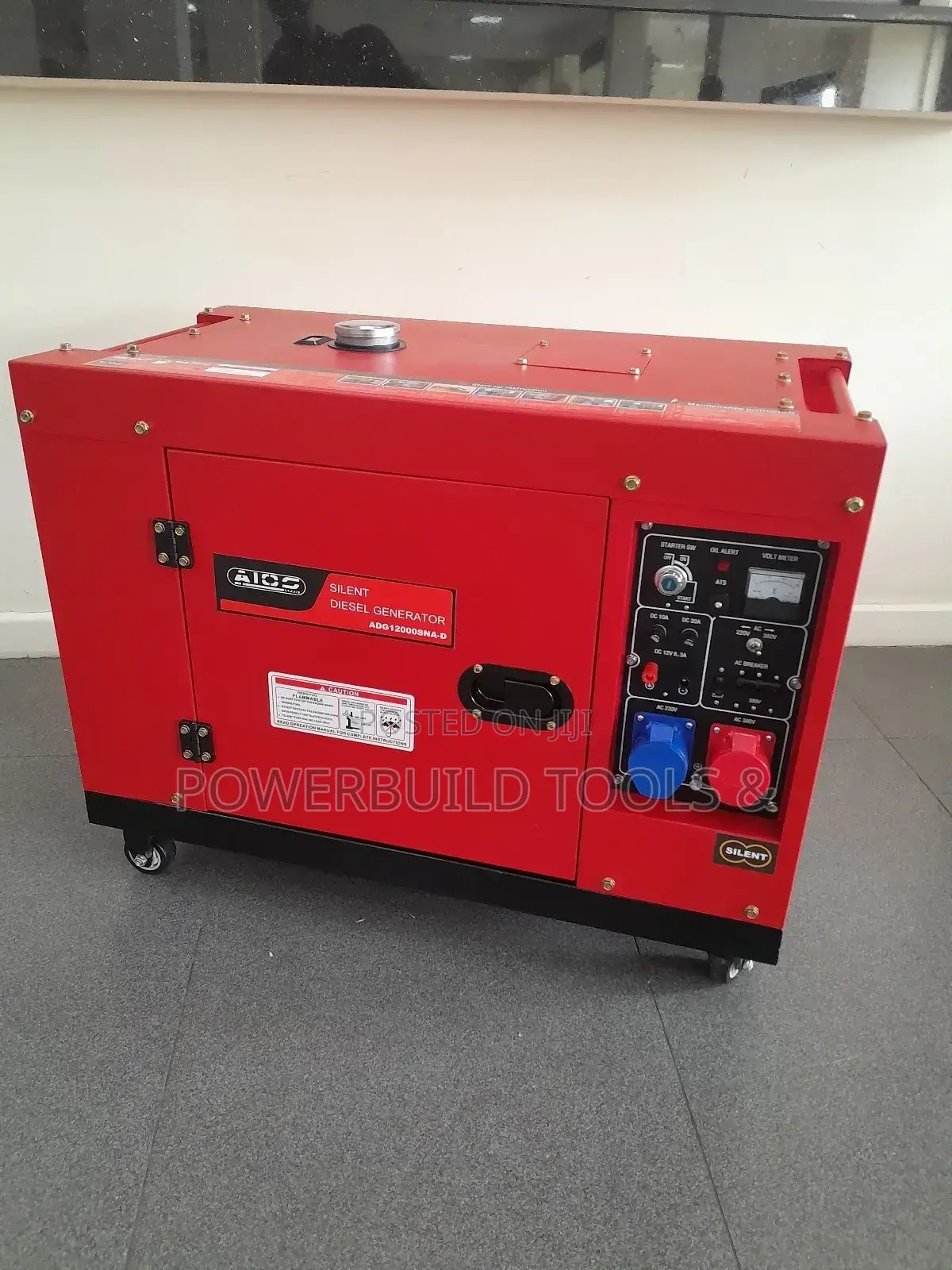 12.5KVA Dual Phase Aico Diesel Generator.