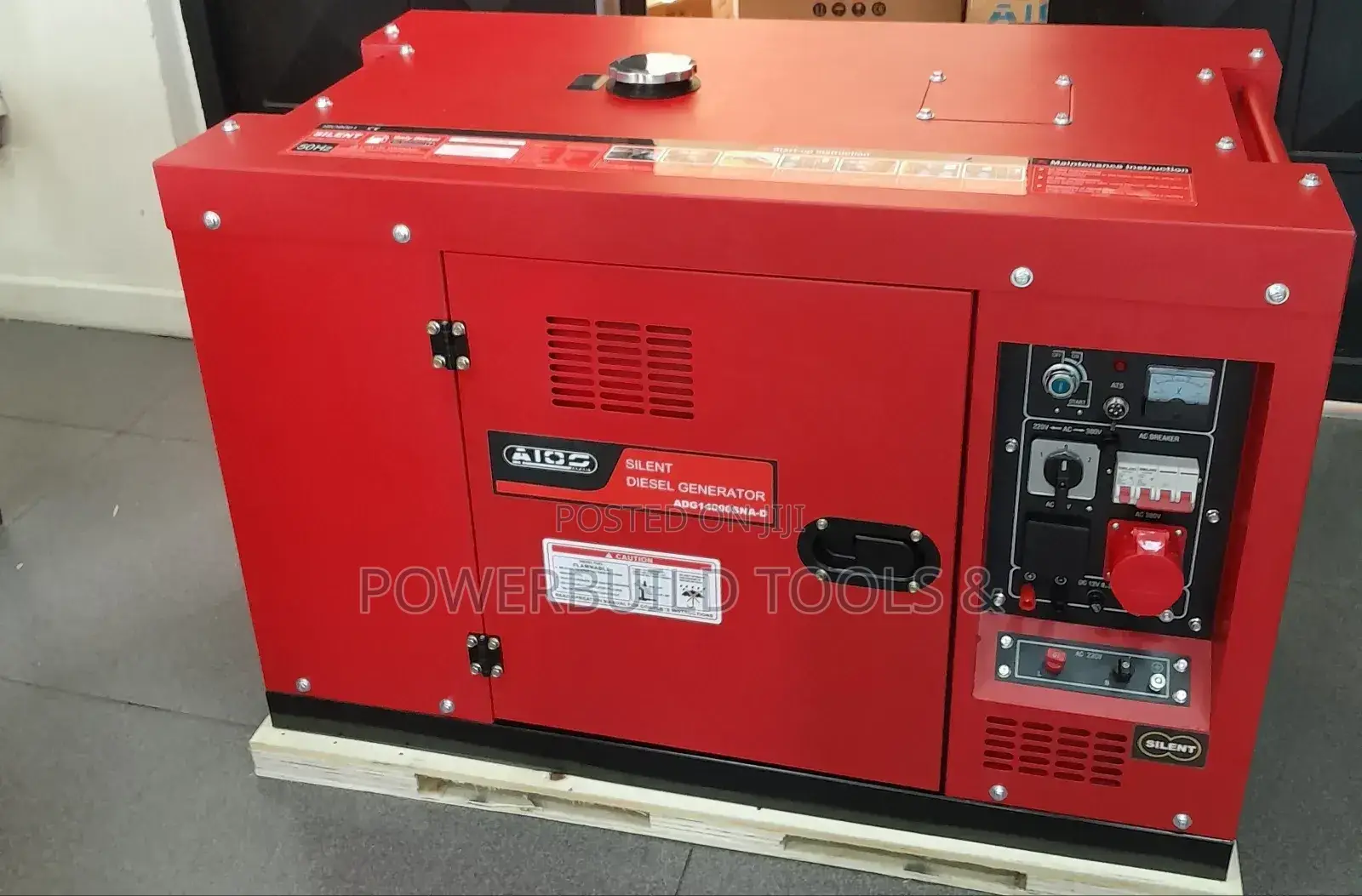 14KVA Aico Silent Diesel Generator/Dual Phase.