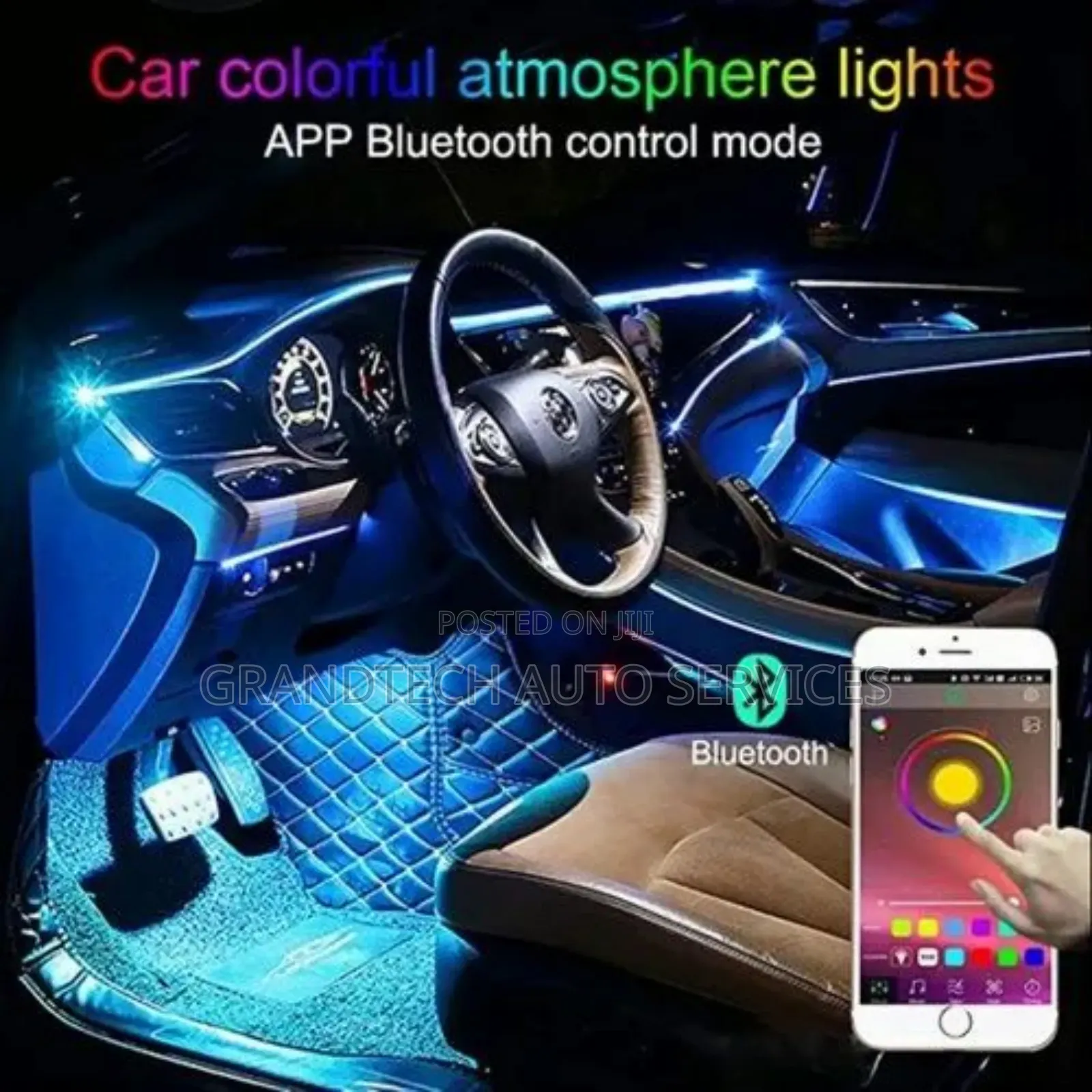Bluetooth Car Ambient Lighting