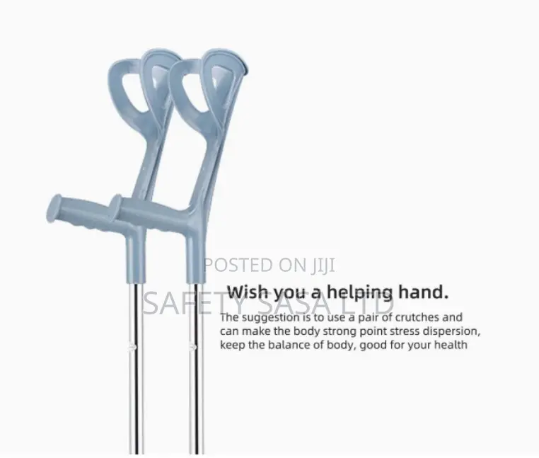 Open Cuffed Elbow Crutches